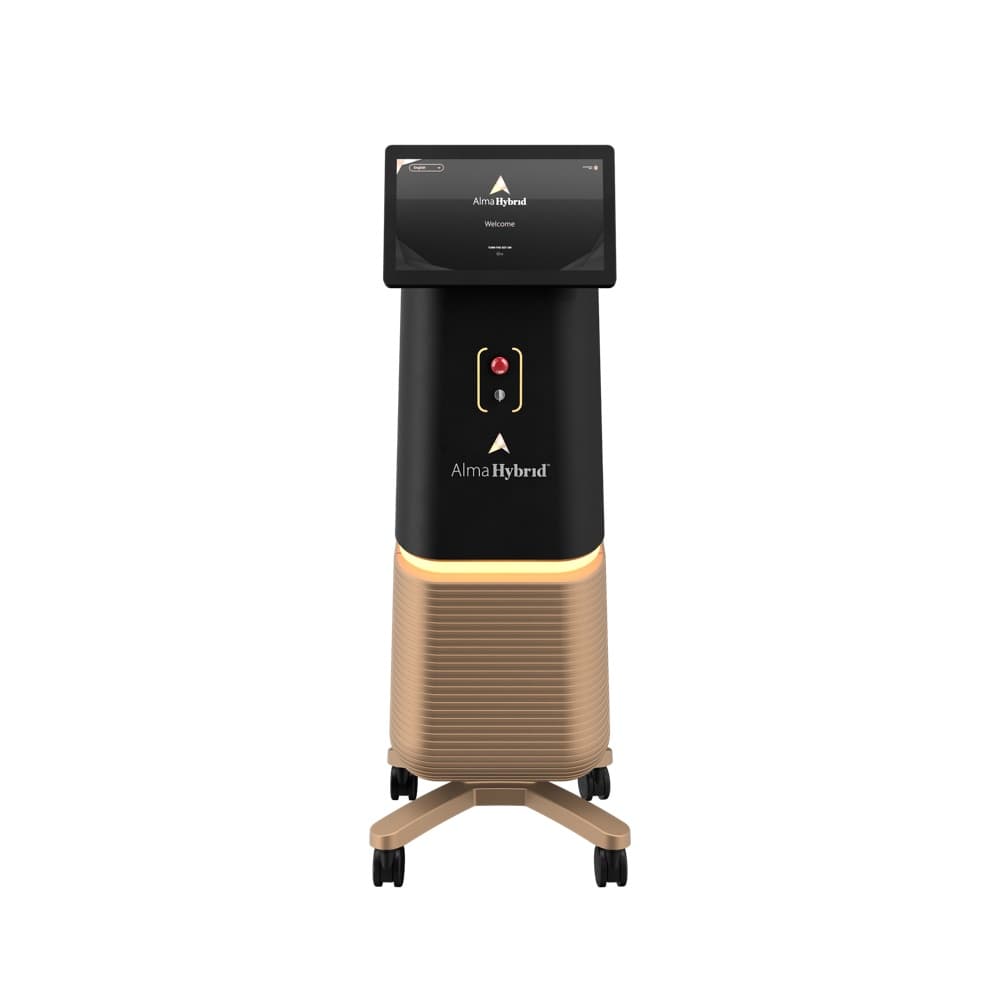 The Alma Hybrid dual-wavelength laser platform used for skin resurfacing